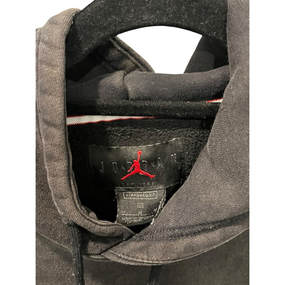 True Religion Graphic Logo Black Red Hoodie Size Medium Casual Full Zip Jacket - Picture 11 of 11